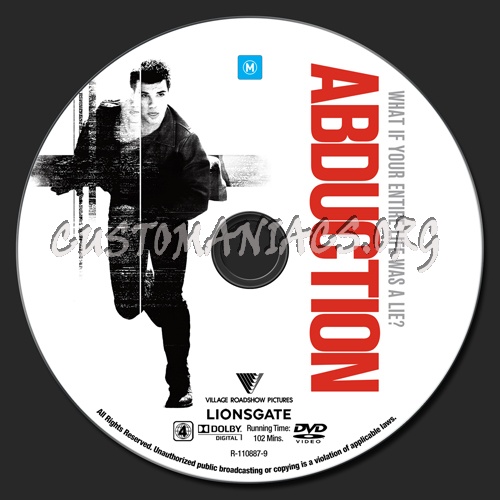 Abduction dvd label