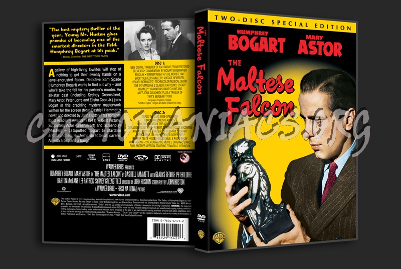 The Maltese Falcon dvd cover