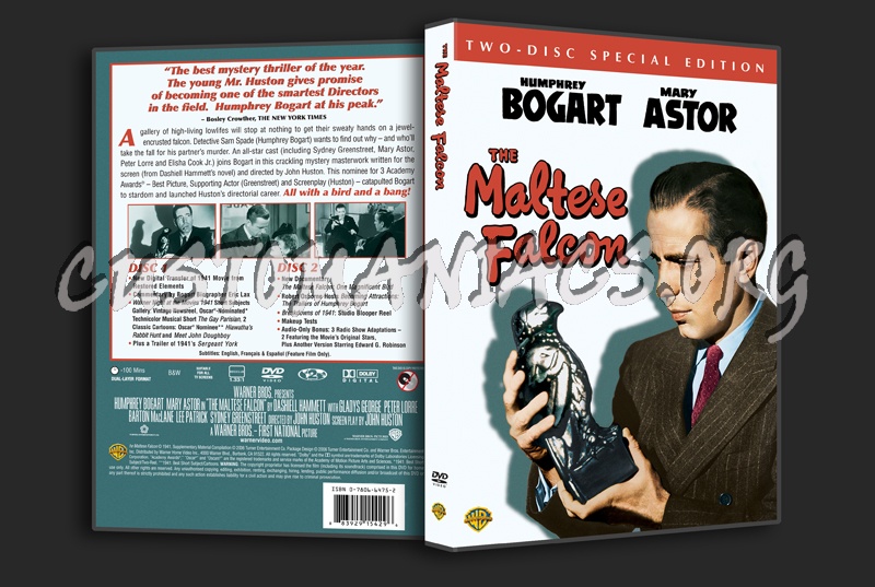 The Maltese Falcon dvd cover