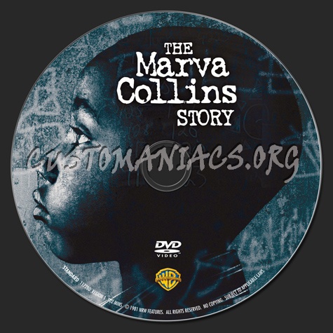 The Marva Collins Story dvd label