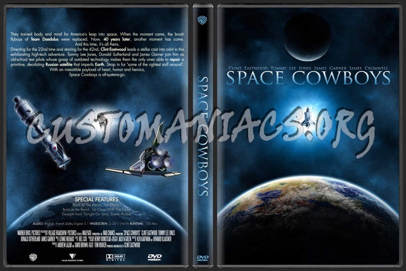 Space Cowboys dvd cover