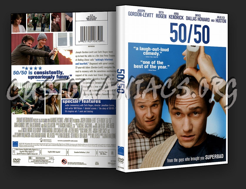 50/50 dvd cover