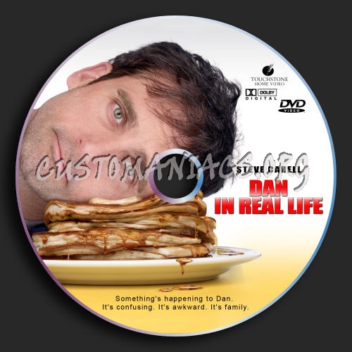 Dan In Real Life dvd label