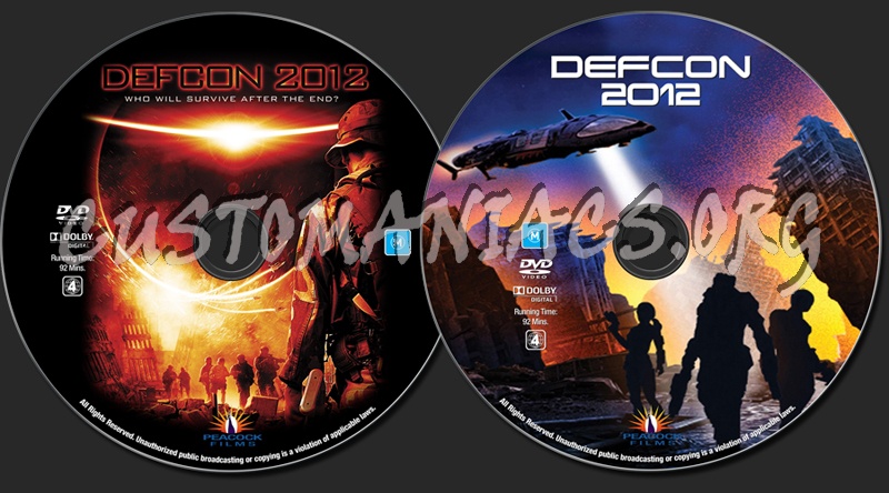 Defcon 2012 dvd label