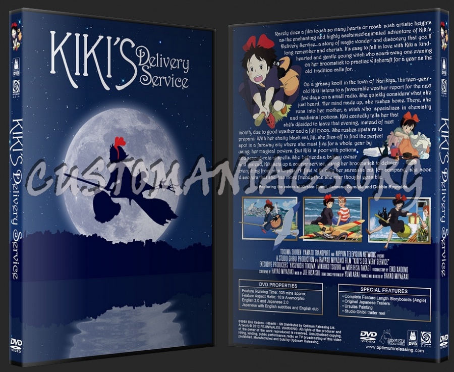 Kiki's Delivery Service dvd cover