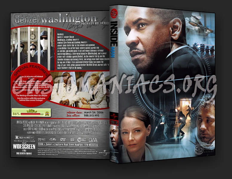 Inside Man dvd cover