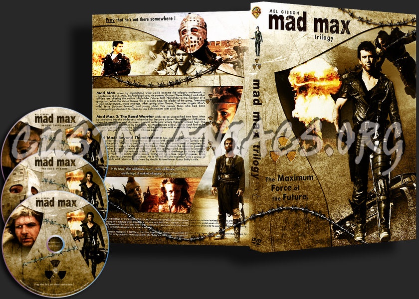 Mad Max Trilogy dvd cover