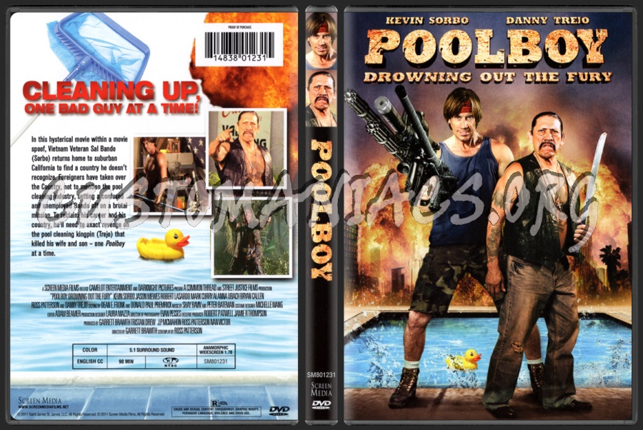 Poolboy: Drowning Out the Fury dvd cover