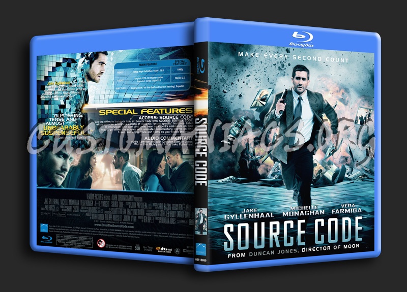 Source Code blu-ray cover