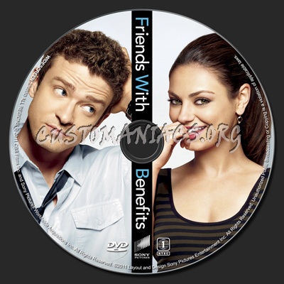 Friends with Benefits dvd label