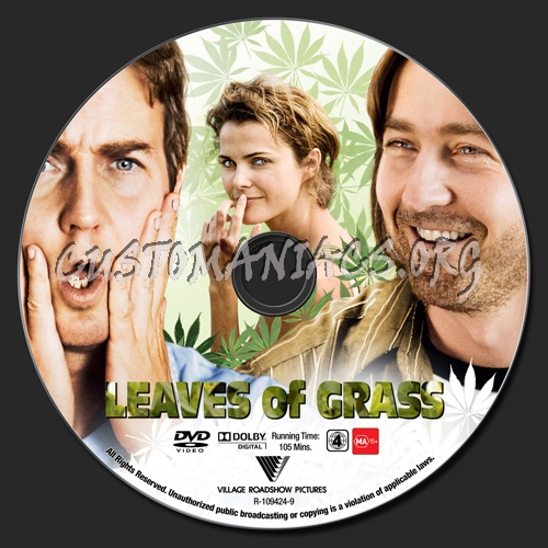 Leaves of Grass dvd label