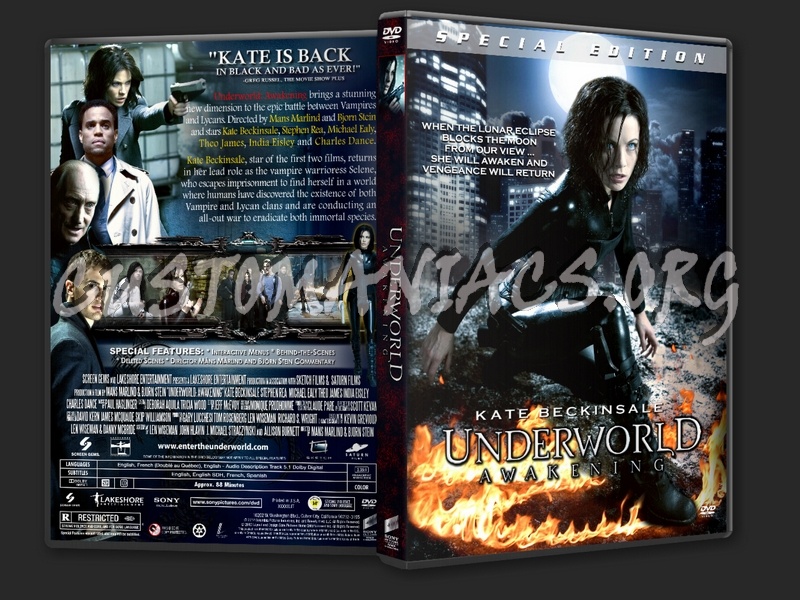 Underworld: Awakening (2012) dvd cover