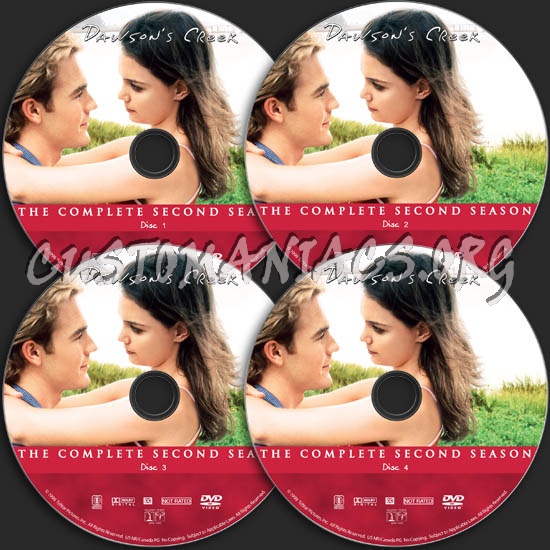 Dawson's Creek - Season 2 dvd label