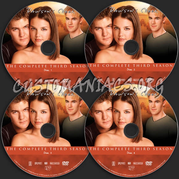 Dawson's Creek - Season 3 dvd label