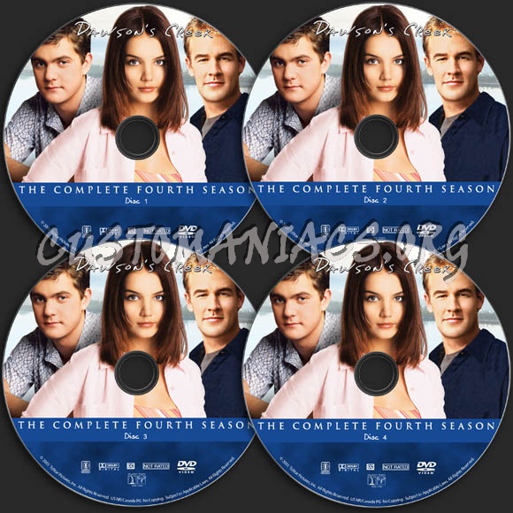 Dawson's Creek - Season 4 dvd label