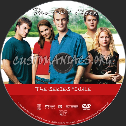 Dawson's Creek Series Finale dvd label