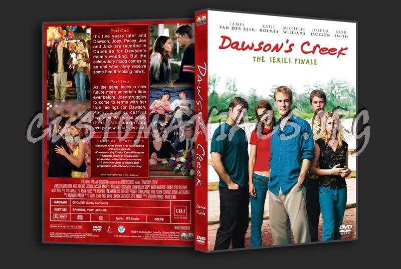 Dawson's Creek Series Finale dvd cover