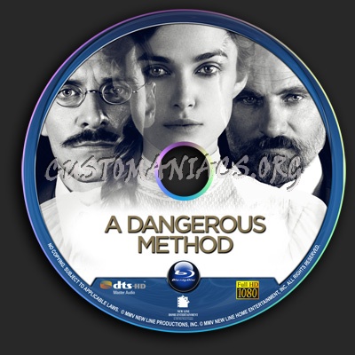 A Dangerous Method blu-ray label