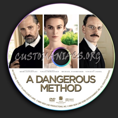 A Dangerous Method dvd label