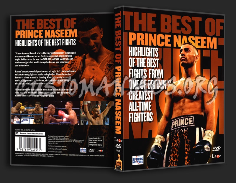 The Best of Prince Naseem dvd cover