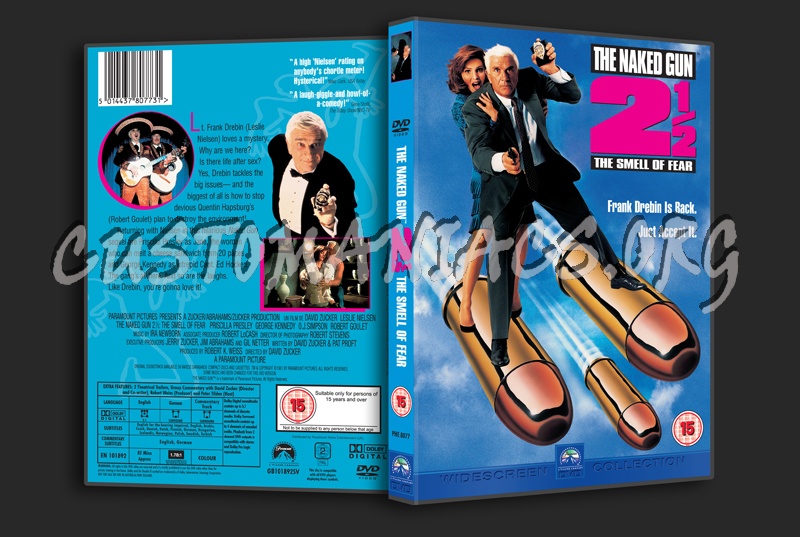 The Naked Gun 2 1/2 dvd cover