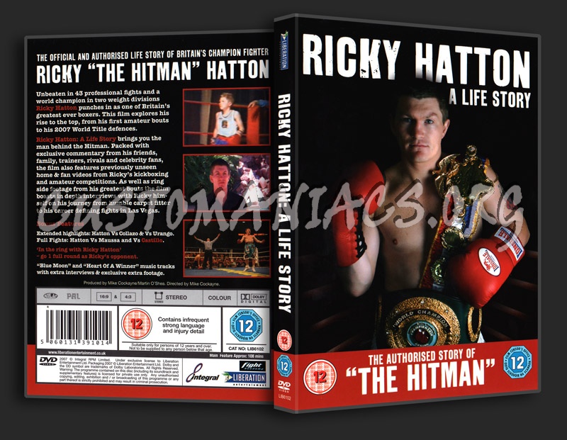 Ricky Hatton A Life Story dvd cover