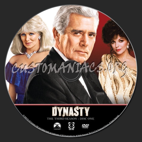 Dynasty - The Third Season dvd label