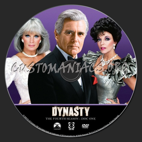 Dynasty - The Fourth Season dvd label