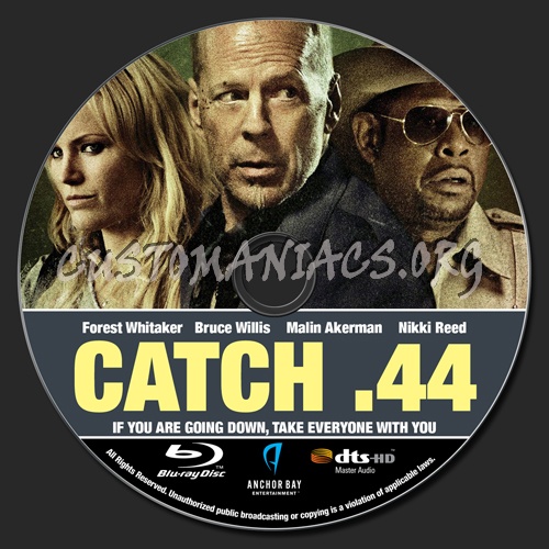 Catch .44 blu-ray label