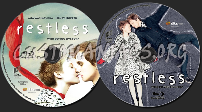 Restless blu-ray label