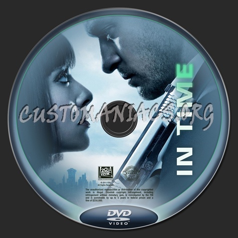 In Time dvd label