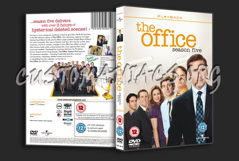 The Office US Season 5 dvd cover