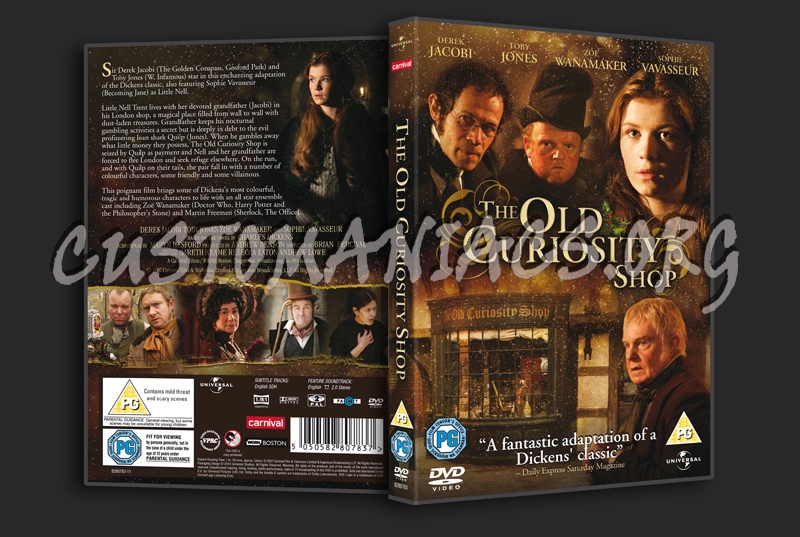 The Old Curiosity Shop dvd cover