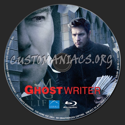 The Ghost Writer blu-ray label