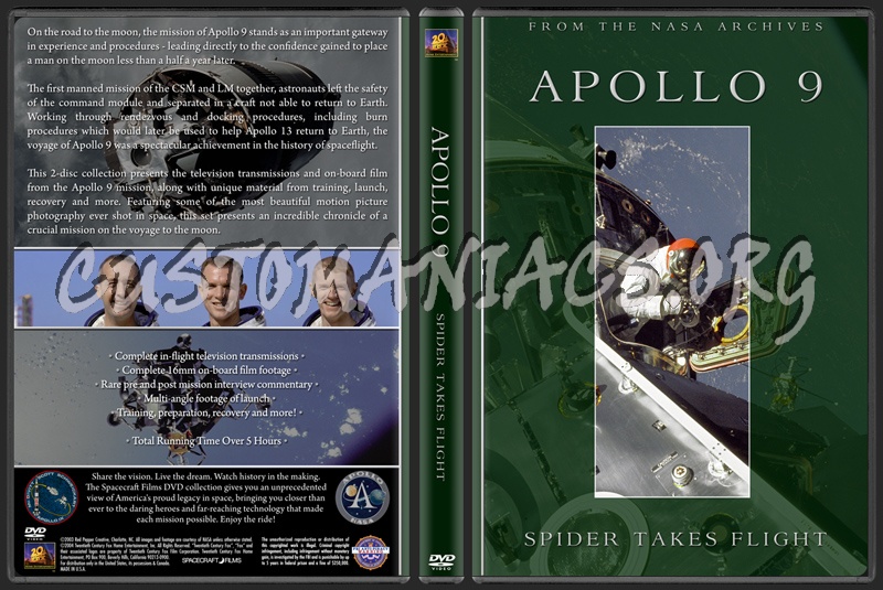 Spacecraft Films / NASA - The Apollo Collection dvd cover