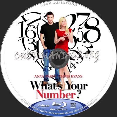 Whats Your Number ? blu-ray label