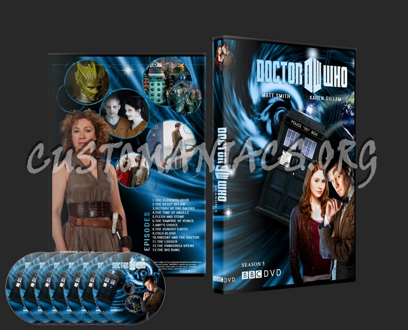 Doctor Who Season 5 : Single Amaray dvd cover