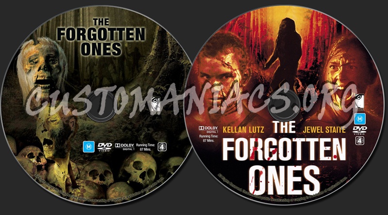 The Forgotten Ones dvd label