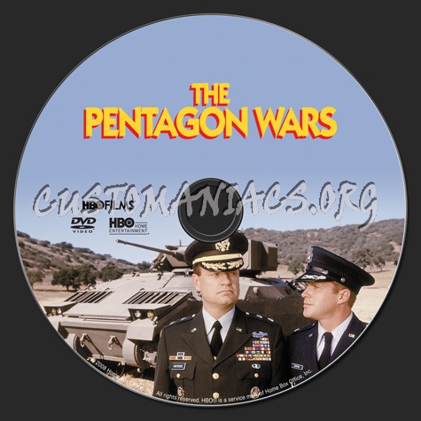 The Pentagon Wars dvd label