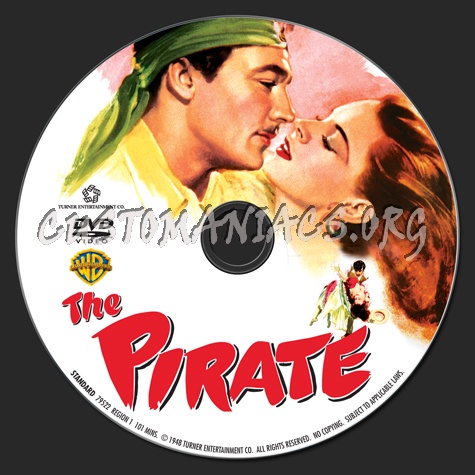 The Pirate dvd label