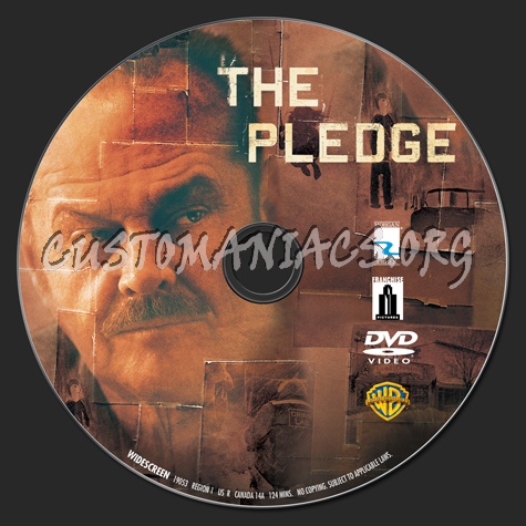 The Pledge dvd label