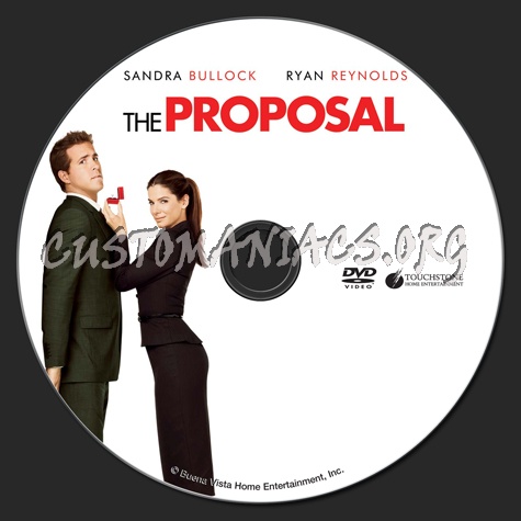 The Proposal dvd label