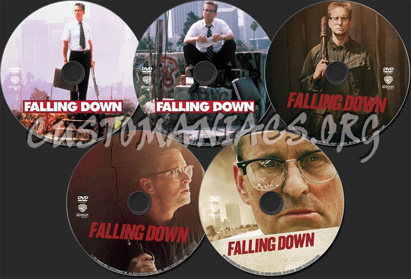 Falling Down dvd label