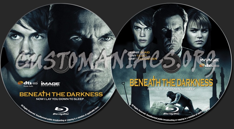 Beneath The Darkness blu-ray label