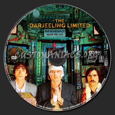 The Darjeeling Limited dvd label