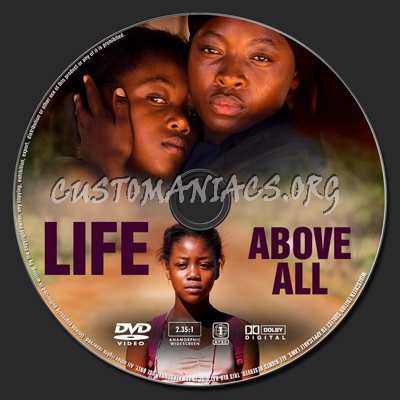 Life Above All dvd label