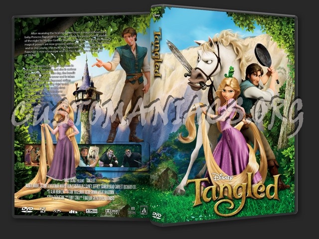 Tangled dvd cover