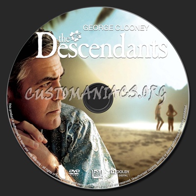 The Descendants dvd label