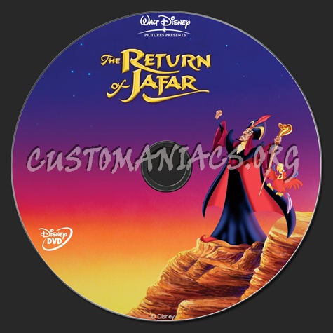 The Return of Jafar dvd label