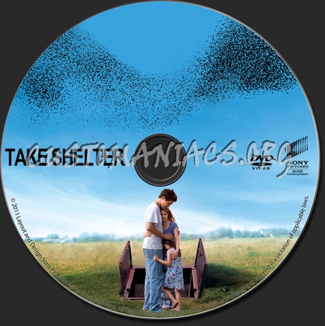 Take Shelter dvd label